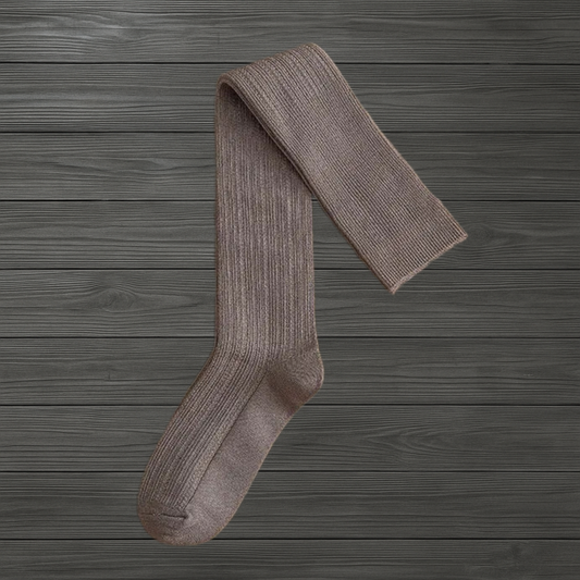 Khaki Over the Knee (2 pairs)