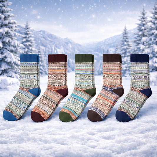 Retro Wool  (5 pairs)