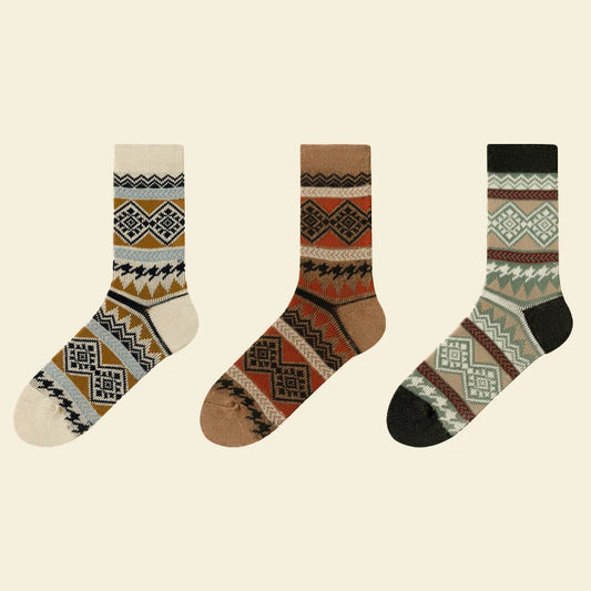 Classic design socks2 (3 pairs)