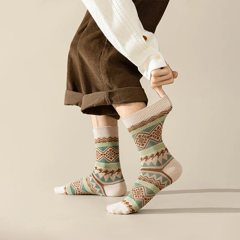 Classic design socks3 (3 pairs)