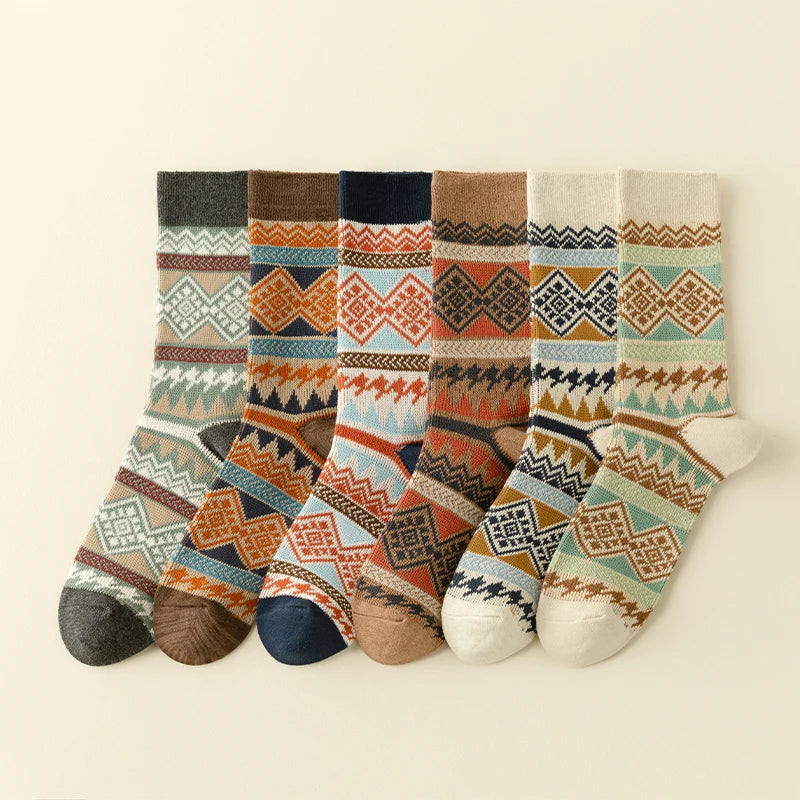 Classic design socks3 (3 pairs)