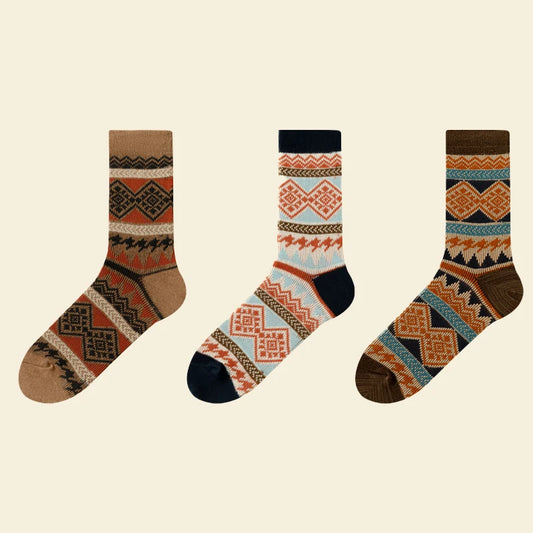 Classic design socks 1 (3 Pairs)