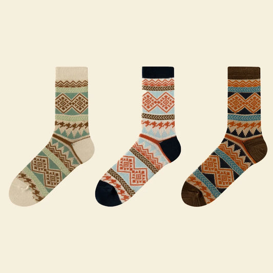 Classic design socks5 (3 pairs)